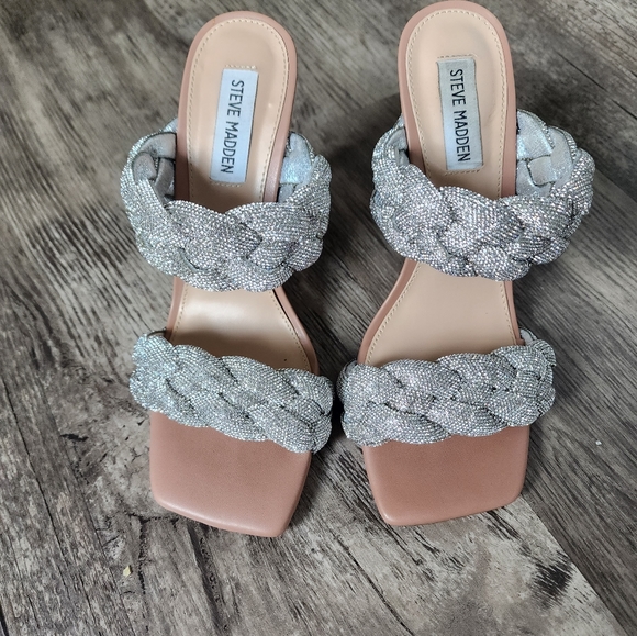 Steve Madden Rhinestone Heels - Picture 4 of 4